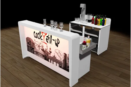 Mobile Bar des Servicepartner Cocktail Up 