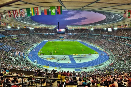 Leichtathletik-Weltmeisterschaft im Olympiastadion Berlin