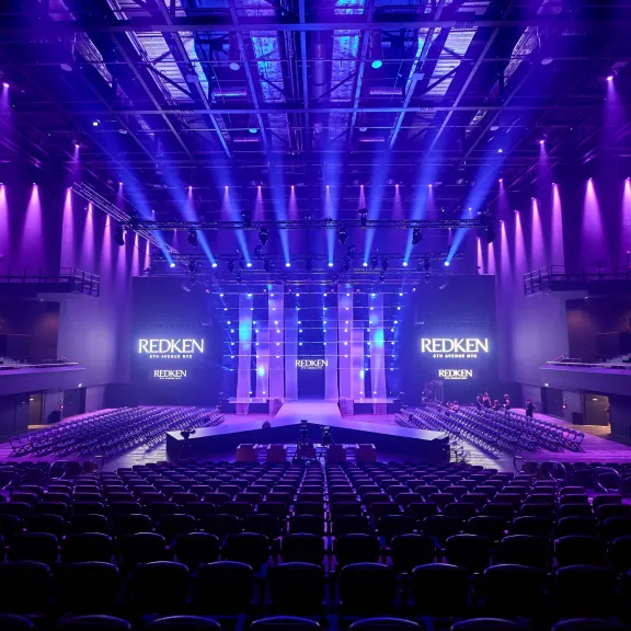 Innenraum Uber Eats Music Hall - Produktpräsentation