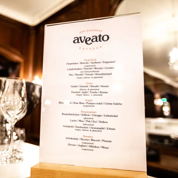 menu of the day