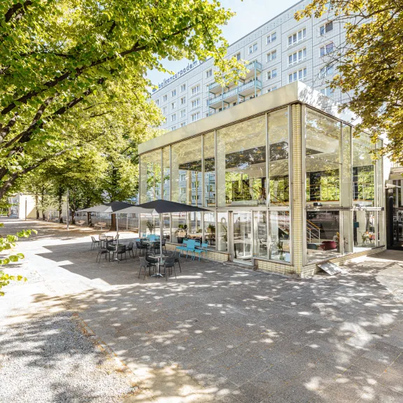 Außenansicht des Salon Babette