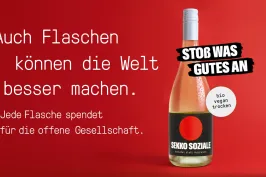 Sekko Soziale spendet für die offene Gesellschaft.